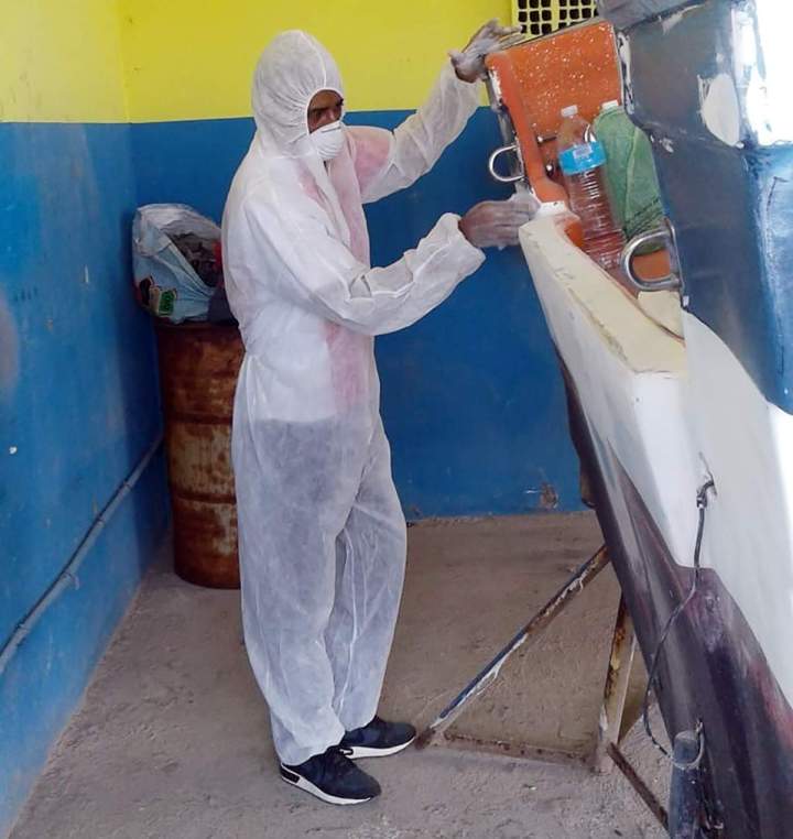 Travaux maritimes Le Vauclin