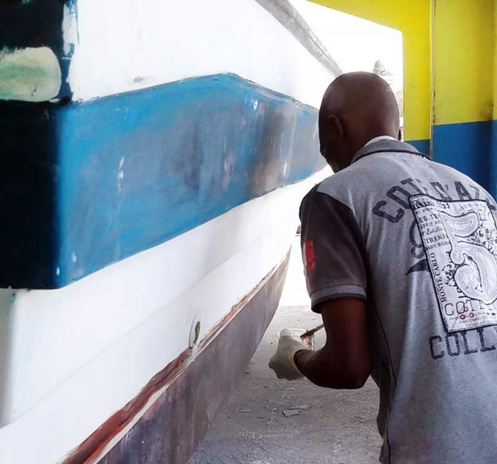 Réfection bateau Le Vauclin